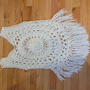 Coco + Carmen crochet top